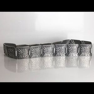 Metal Belt Lightning Bolts 33” Long